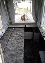 Sofa and Bed in Sleeping Configurations
