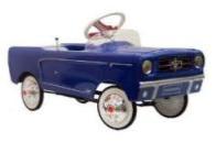 New Steel Pedal Cars